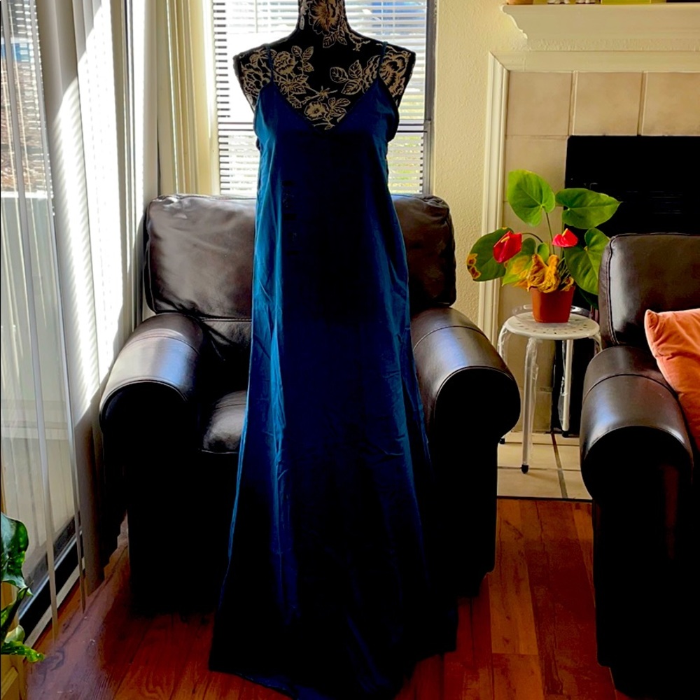 Blue light dress.  Brand new never been worn